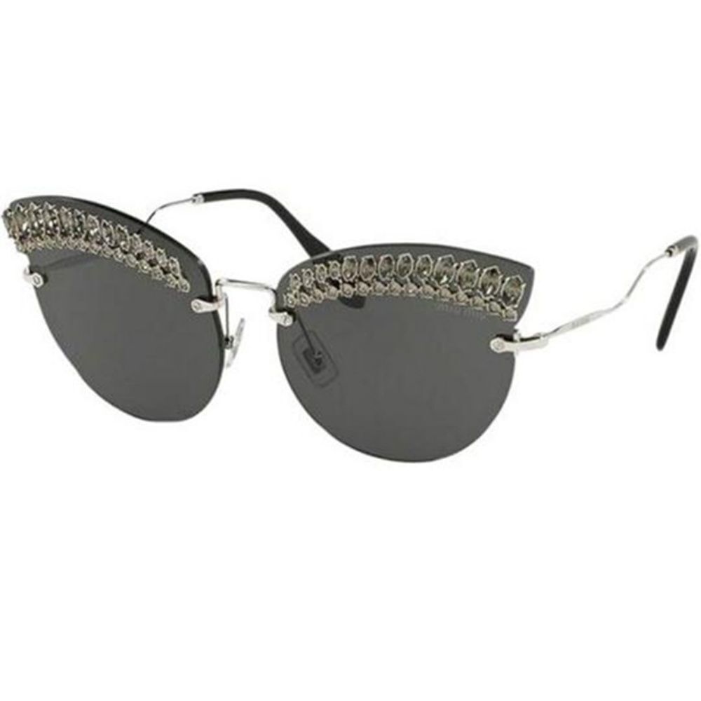 Miu Miu Scenique Evolution Sunglasses Silver